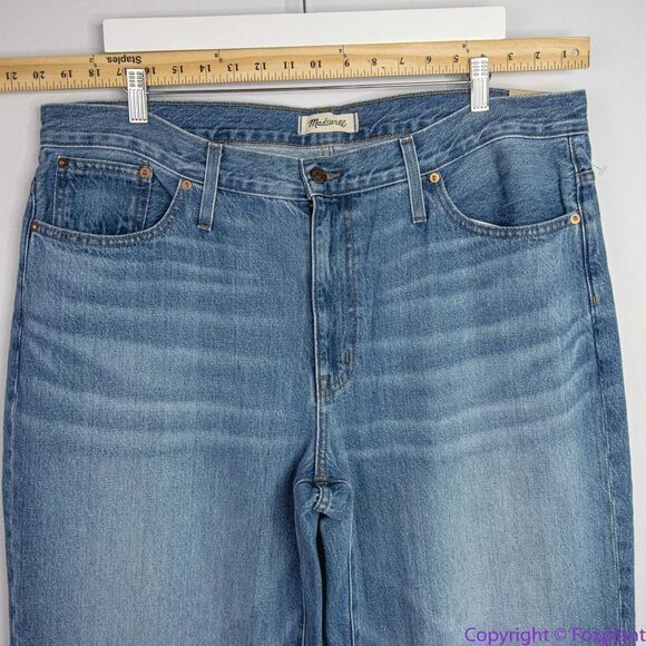 NEW Madewell The Slouchy Boyjean Rosewell Wash, 33 - Picture 5 of 16